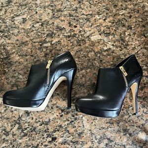 Brand new Michael Kors black leather booties